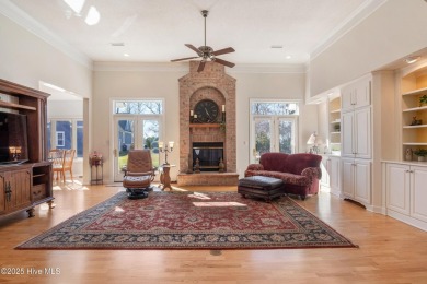 Experience luxury living in this exquisite home nestled in the on Sound Golf Links at Albemarle Plantation in North Carolina - for sale on GolfHomes.com, golf home, golf lot