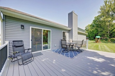 This beautiful four-bedroom, three-bathroom ranch-style home on Bloomington Country Club in Indiana - for sale on GolfHomes.com, golf home, golf lot