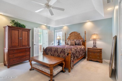 Experience luxury living in this exquisite home nestled in the on Sound Golf Links at Albemarle Plantation in North Carolina - for sale on GolfHomes.com, golf home, golf lot