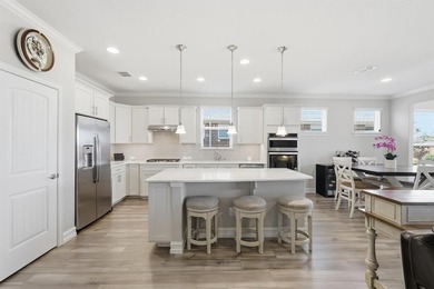 Charming Abbeyville Model located in the vibrant 55+ community on Frisco Lakes Golf Course in Texas - for sale on GolfHomes.com, golf home, golf lot