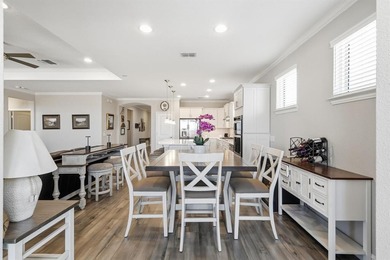 Charming Abbeyville Model located in the vibrant 55+ community on Frisco Lakes Golf Course in Texas - for sale on GolfHomes.com, golf home, golf lot