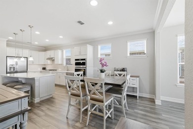 Charming Abbeyville Model located in the vibrant 55+ community on Frisco Lakes Golf Course in Texas - for sale on GolfHomes.com, golf home, golf lot