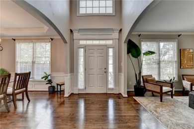 Poised on a 1/3-acre corner lot on a quiet cul-de-sac, this on Hamilton Mill Golf Club in Georgia - for sale on GolfHomes.com, golf home, golf lot