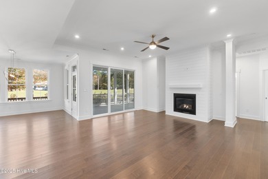 Welcome to this stunning new construction home situated on the on Sound Golf Links at Albemarle Plantation in North Carolina - for sale on GolfHomes.com, golf home, golf lot