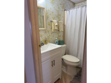 This lovely, manufactured home on leased land is located in Lake on Pine Lakes Country Club in Florida - for sale on GolfHomes.com, golf home, golf lot