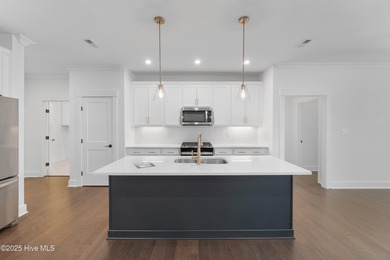 Welcome to this stunning new construction home situated on the on Sound Golf Links at Albemarle Plantation in North Carolina - for sale on GolfHomes.com, golf home, golf lot