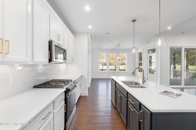 Welcome to this stunning new construction home situated on the on Sound Golf Links at Albemarle Plantation in North Carolina - for sale on GolfHomes.com, golf home, golf lot