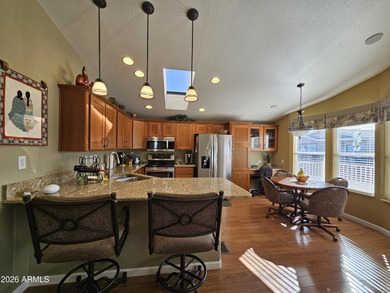 This beautifully updated 2-bedroom, 2-bathroom home boasts an on Viewpoint Golf Resort in Arizona - for sale on GolfHomes.com, golf home, golf lot