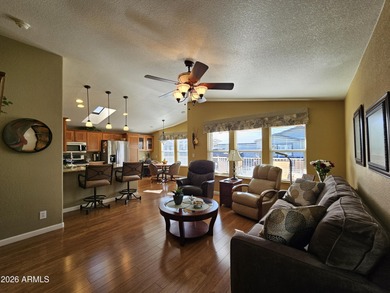 This beautifully updated 2-bedroom, 2-bathroom home boasts an on Viewpoint Golf Resort in Arizona - for sale on GolfHomes.com, golf home, golf lot