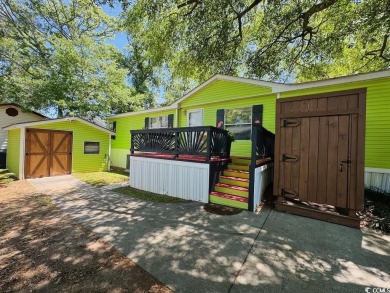 JUST LISTED! BEAUTIFUL 4 BED/3 BATH DBL WIDE BEACH HOUSE ON on Prestwick Country Club in South Carolina - for sale on GolfHomes.com, golf home, golf lot