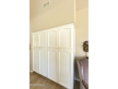 Popular, open 2BR, 2BA Hermosa model on the 17th tee box in the on Palo Verde Golf and Country Club in Arizona - for sale on GolfHomes.com, golf home, golf lot