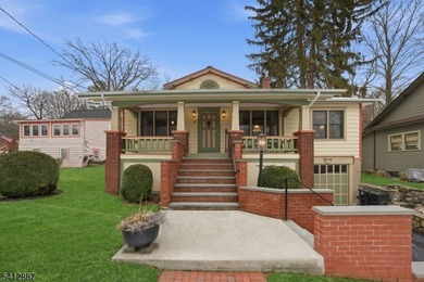 STRAIGHT OUT OF A MAGAZINE is this Charming Original Crane on Lake Mohawk Golf Club in New Jersey - for sale on GolfHomes.com, golf home, golf lot
