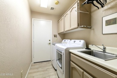 Popular, open 2BR, 2BA Hermosa model on the 17th tee box in the on Palo Verde Golf and Country Club in Arizona - for sale on GolfHomes.com, golf home, golf lot