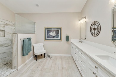 Popular, open 2BR, 2BA Hermosa model on the 17th tee box in the on Palo Verde Golf and Country Club in Arizona - for sale on GolfHomes.com, golf home, golf lot