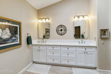 Popular, open 2BR, 2BA Hermosa model on the 17th tee box in the on Palo Verde Golf and Country Club in Arizona - for sale on GolfHomes.com, golf home, golf lot