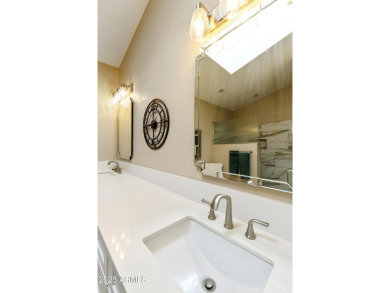 Popular, open 2BR, 2BA Hermosa model on the 17th tee box in the on Palo Verde Golf and Country Club in Arizona - for sale on GolfHomes.com, golf home, golf lot