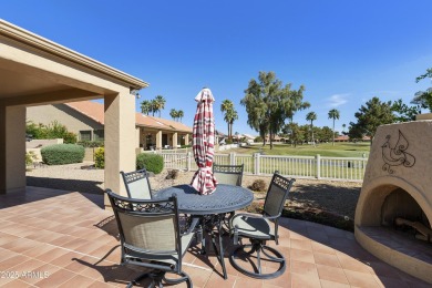 Popular, open 2BR, 2BA Hermosa model on the 17th tee box in the on Palo Verde Golf and Country Club in Arizona - for sale on GolfHomes.com, golf home, golf lot