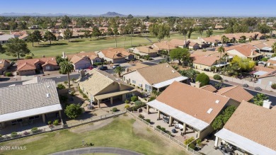 Popular, open 2BR, 2BA Hermosa model on the 17th tee box in the on Palo Verde Golf and Country Club in Arizona - for sale on GolfHomes.com, golf home, golf lot