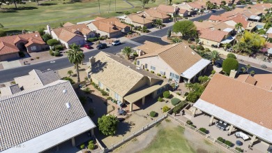 Popular, open 2BR, 2BA Hermosa model on the 17th tee box in the on Palo Verde Golf and Country Club in Arizona - for sale on GolfHomes.com, golf home, golf lot