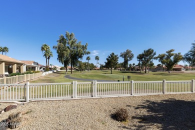 Popular, open 2BR, 2BA Hermosa model on the 17th tee box in the on Palo Verde Golf and Country Club in Arizona - for sale on GolfHomes.com, golf home, golf lot