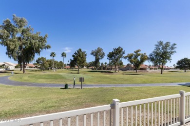 Popular, open 2BR, 2BA Hermosa model on the 17th tee box in the on Palo Verde Golf and Country Club in Arizona - for sale on GolfHomes.com, golf home, golf lot
