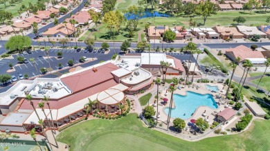 Popular, open 2BR, 2BA Hermosa model on the 17th tee box in the on Palo Verde Golf and Country Club in Arizona - for sale on GolfHomes.com, golf home, golf lot