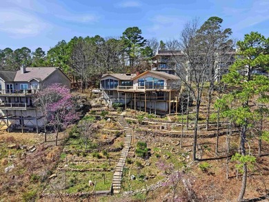 Wake up to breathtaking lake & mountain views, where every on Indian Hills Country Club in Arkansas - for sale on GolfHomes.com, golf home, golf lot