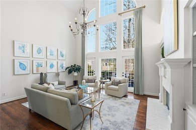 Discover an exceptional home in the highly sought-after, gated on Alpharetta Athletic Club East in Georgia - for sale on GolfHomes.com, golf home, golf lot