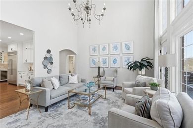 Discover an exceptional home in the highly sought-after, gated on Alpharetta Athletic Club East in Georgia - for sale on GolfHomes.com, golf home, golf lot