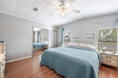 This stylish 2BR/2BA home features a spacious 240 s/f glass on Riviera Golf Club in Florida - for sale on GolfHomes.com, golf home, golf lot