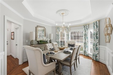 Discover an exceptional home in the highly sought-after, gated on Alpharetta Athletic Club East in Georgia - for sale on GolfHomes.com, golf home, golf lot