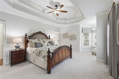 Discover an exceptional home in the highly sought-after, gated on Alpharetta Athletic Club East in Georgia - for sale on GolfHomes.com, golf home, golf lot