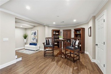 Discover an exceptional home in the highly sought-after, gated on Alpharetta Athletic Club East in Georgia - for sale on GolfHomes.com, golf home, golf lot