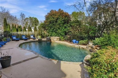 Discover an exceptional home in the highly sought-after, gated on Alpharetta Athletic Club East in Georgia - for sale on GolfHomes.com, golf home, golf lot