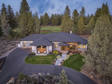 Built in 2022 and perfectly positioned on the 9th hole of the on Aspen Lakes Golf Course in Oregon - for sale on GolfHomes.com, golf home, golf lot