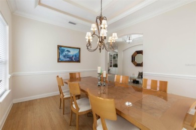 Discover this meticulously maintained, fully furnished custom on Grand Haven Golf Club in Florida - for sale on GolfHomes.com, golf home, golf lot