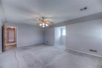 Discover the potential in this spacious 2-story ranch style home on The Canyons At Blackjack Ridge in Oklahoma - for sale on GolfHomes.com, golf home, golf lot