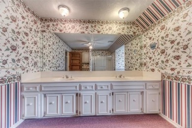 Discover the potential in this spacious 2-story ranch style home on The Canyons At Blackjack Ridge in Oklahoma - for sale on GolfHomes.com, golf home, golf lot