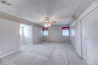 Discover the potential in this spacious 2-story ranch style home on The Canyons At Blackjack Ridge in Oklahoma - for sale on GolfHomes.com, golf home, golf lot