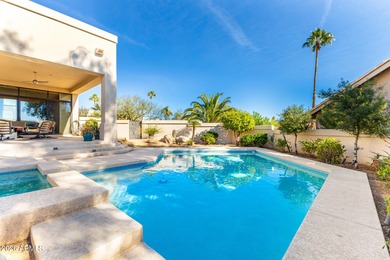 Stunning contemporary single story desert retreat in on Rio Verde Country Club - Quail Run in Arizona - for sale on GolfHomes.com, golf home, golf lot