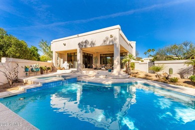 Stunning contemporary single story desert retreat in on Rio Verde Country Club - Quail Run in Arizona - for sale on GolfHomes.com, golf home, golf lot