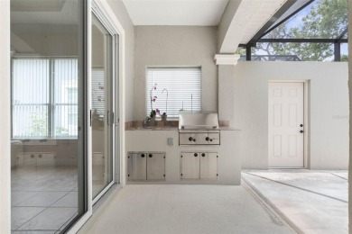 Discover this meticulously maintained, fully furnished custom on Grand Haven Golf Club in Florida - for sale on GolfHomes.com, golf home, golf lot
