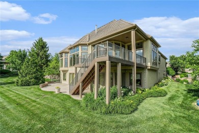 This exquisite 4 bed/4.5 bath home is perfectly placed on the #7 on Nicklaus Golf Club At LionsGate in Kansas - for sale on GolfHomes.com, golf home, golf lot