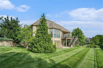 This exquisite 4 bed/4.5 bath home is perfectly placed on the #7 on Nicklaus Golf Club At LionsGate in Kansas - for sale on GolfHomes.com, golf home, golf lot