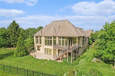 This exquisite 4 bed/4.5 bath home is perfectly placed on the #7 on Nicklaus Golf Club At LionsGate in Kansas - for sale on GolfHomes.com, golf home, golf lot