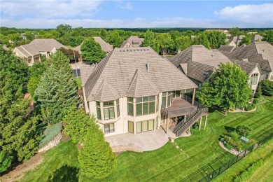 This exquisite 4 bed/4.5 bath home is perfectly placed on the #7 on Nicklaus Golf Club At LionsGate in Kansas - for sale on GolfHomes.com, golf home, golf lot