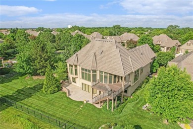 This exquisite 4 bed/4.5 bath home is perfectly placed on the #7 on Nicklaus Golf Club At LionsGate in Kansas - for sale on GolfHomes.com, golf home, golf lot