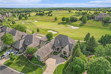This exquisite 4 bed/4.5 bath home is perfectly placed on the #7 on Nicklaus Golf Club At LionsGate in Kansas - for sale on GolfHomes.com, golf home, golf lot