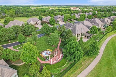 This exquisite 4 bed/4.5 bath home is perfectly placed on the #7 on Nicklaus Golf Club At LionsGate in Kansas - for sale on GolfHomes.com, golf home, golf lot