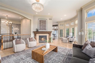 This exquisite 4 bed/4.5 bath home is perfectly placed on the #7 on Nicklaus Golf Club At LionsGate in Kansas - for sale on GolfHomes.com, golf home, golf lot